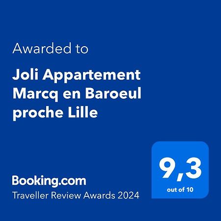 Joli Appartement Marcq En Baroeul Proche Lille Екстериор снимка