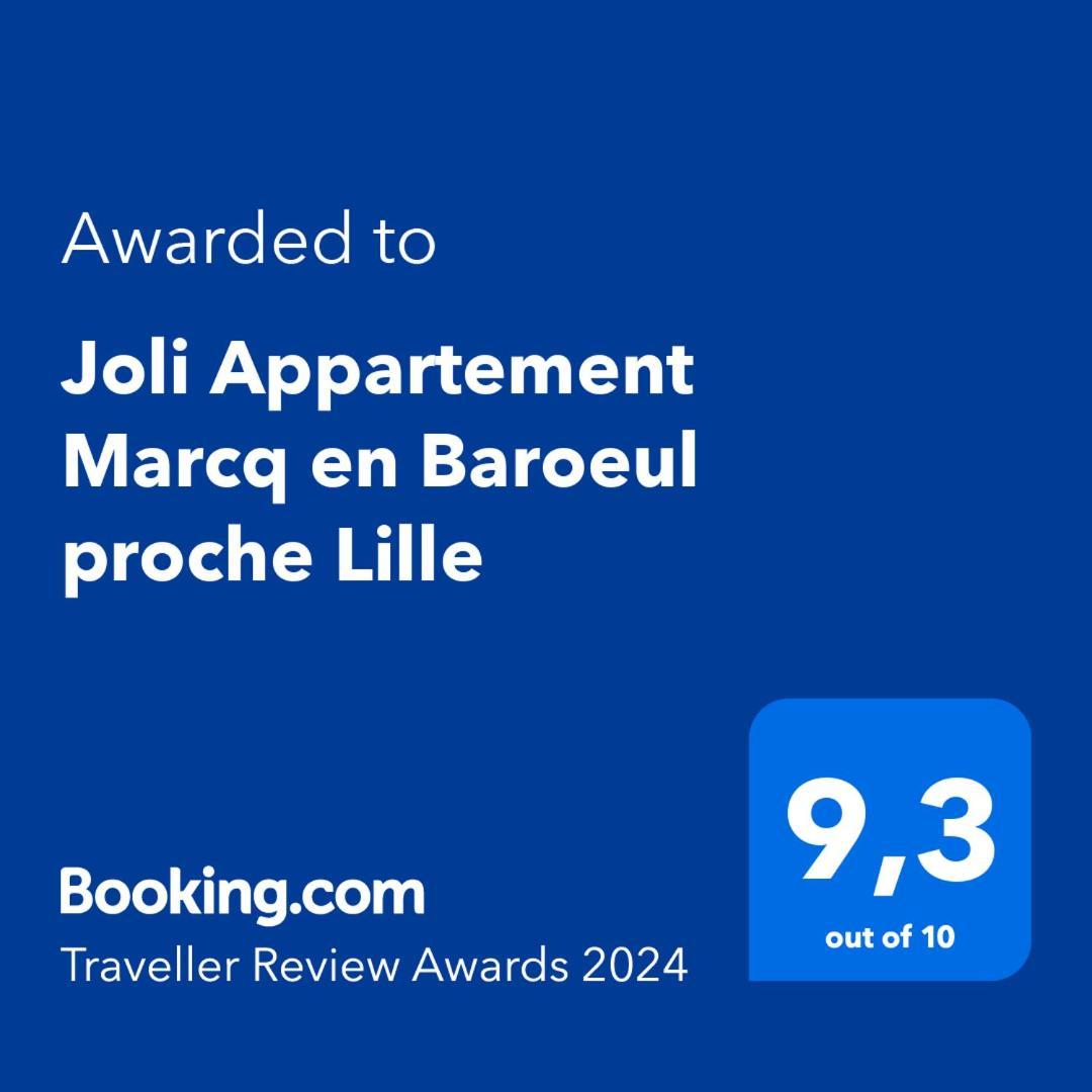 Joli Appartement Marcq En Baroeul Proche Lille Екстериор снимка
